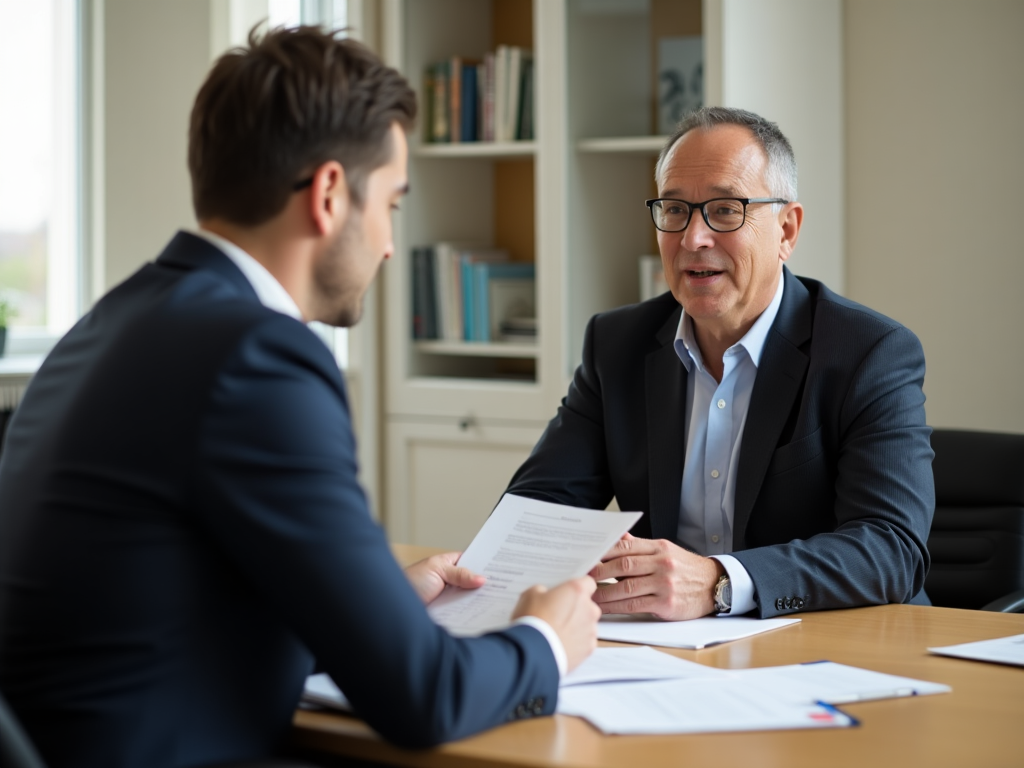 Consulta con asesor financiero